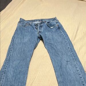 Levi's Blue Bootcut Jeans Classic Denim